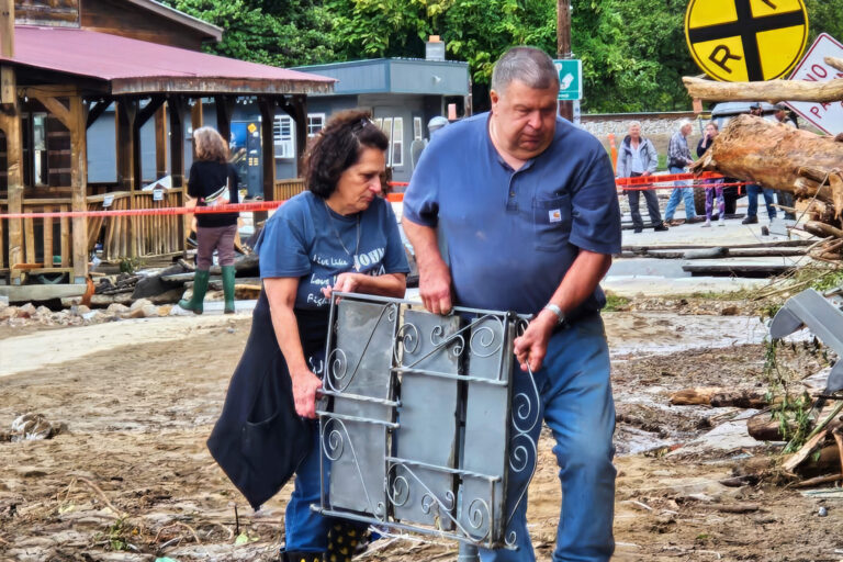 Gentry's Hardware after Hurricane Helene