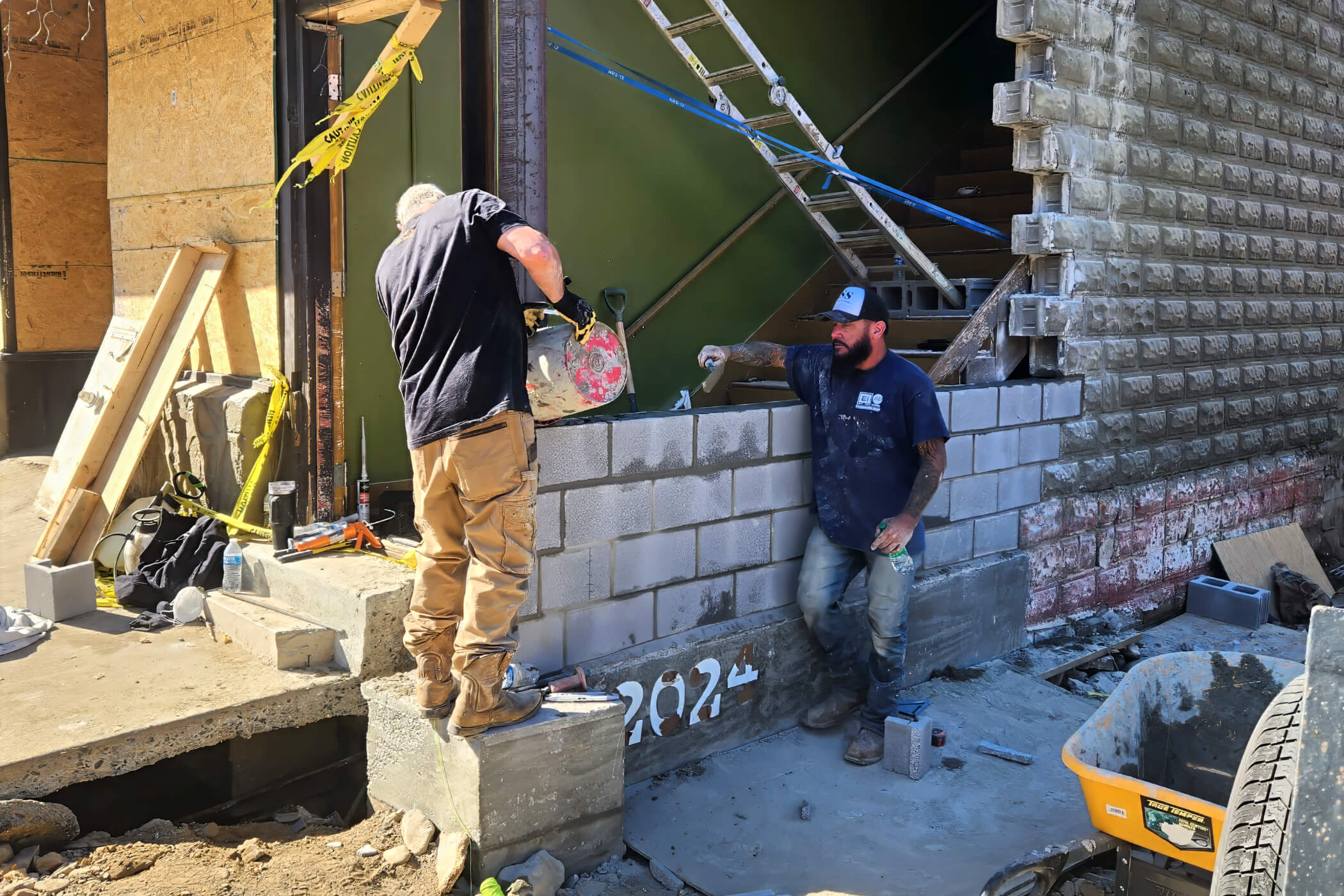 Spring Creek Tavern Rebuild after Hurricane Helene